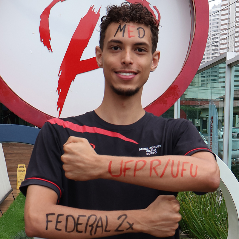 Alunos aprovados Colégio Protágoras